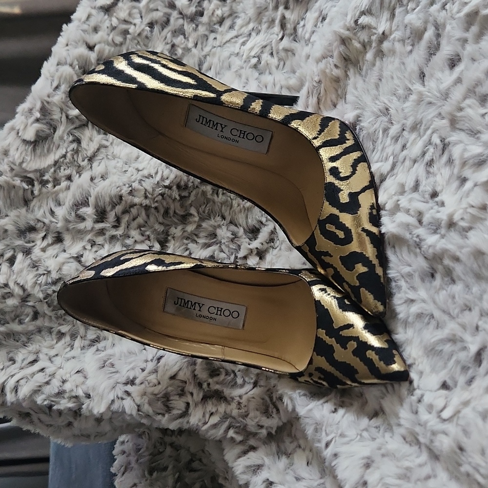 Jimmy Choo Leopard Pumps
